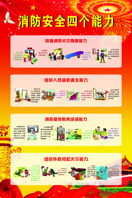 提高消防安全四個能力，構(gòu)建平安和諧家園